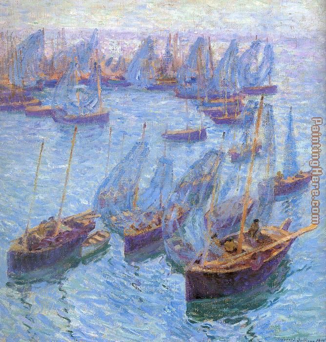 Bernhard Gutmann Breton Fishing Boats